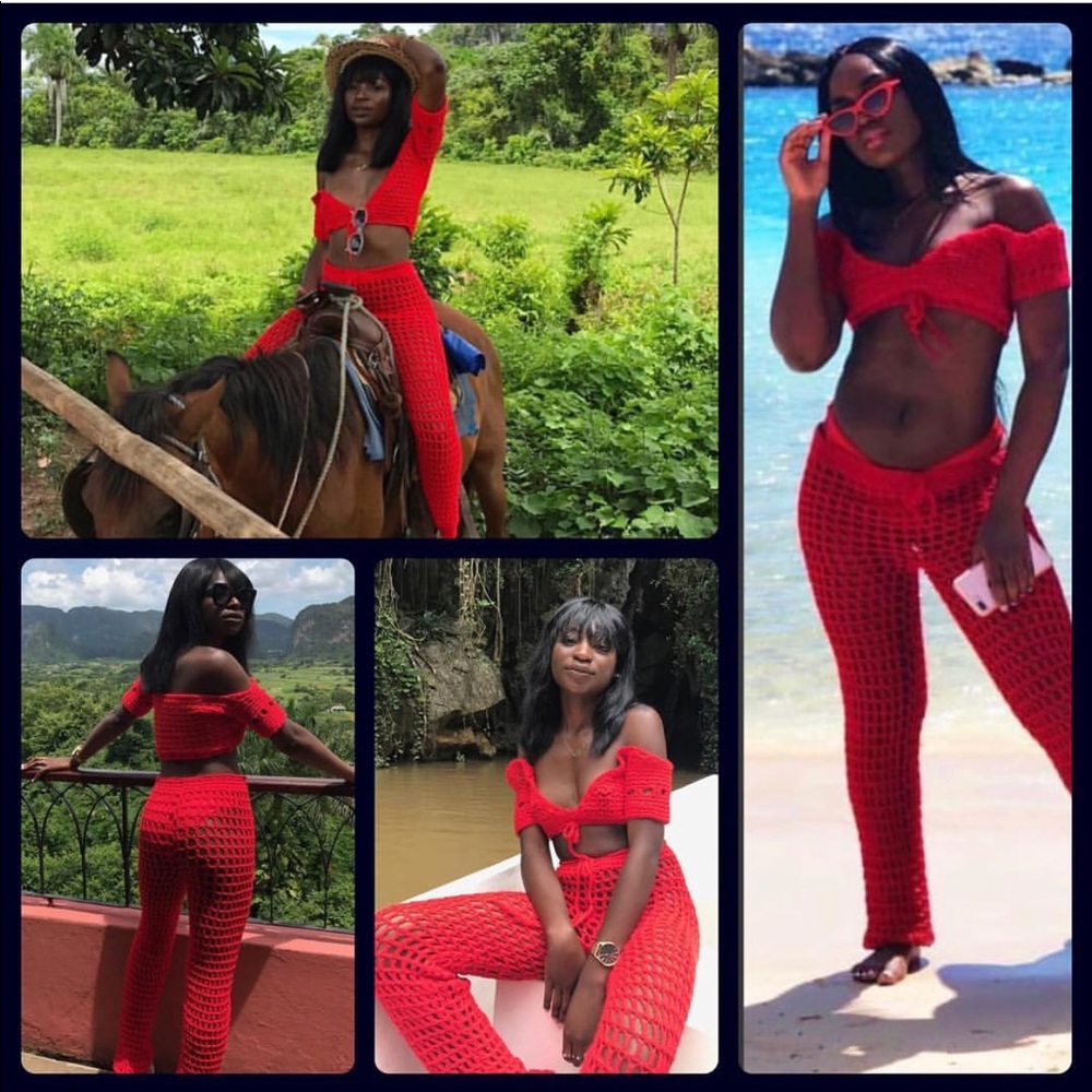 CUSTOM 2 Piece Crochet Set
